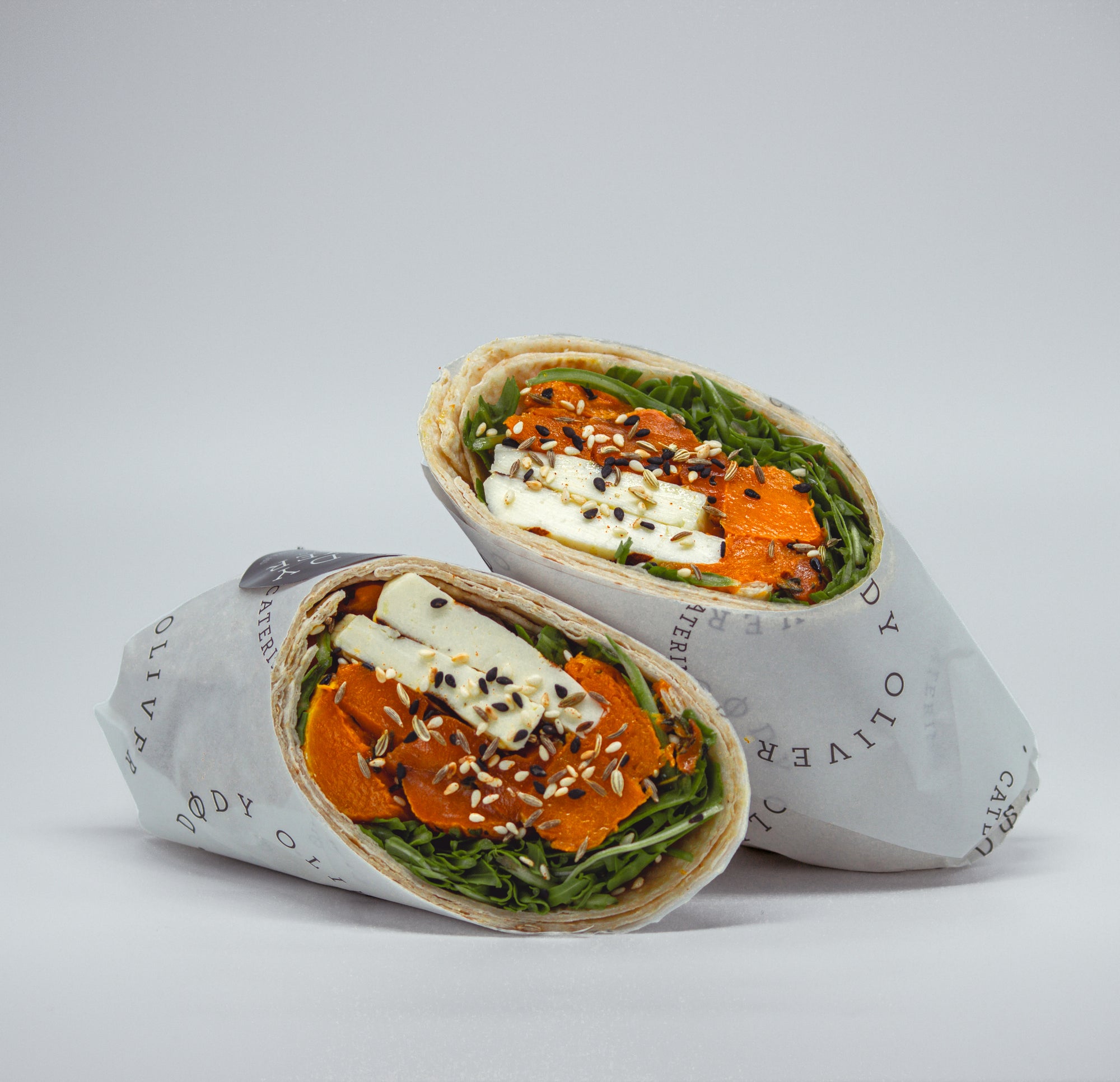 Dukkah Vegetable Wrap