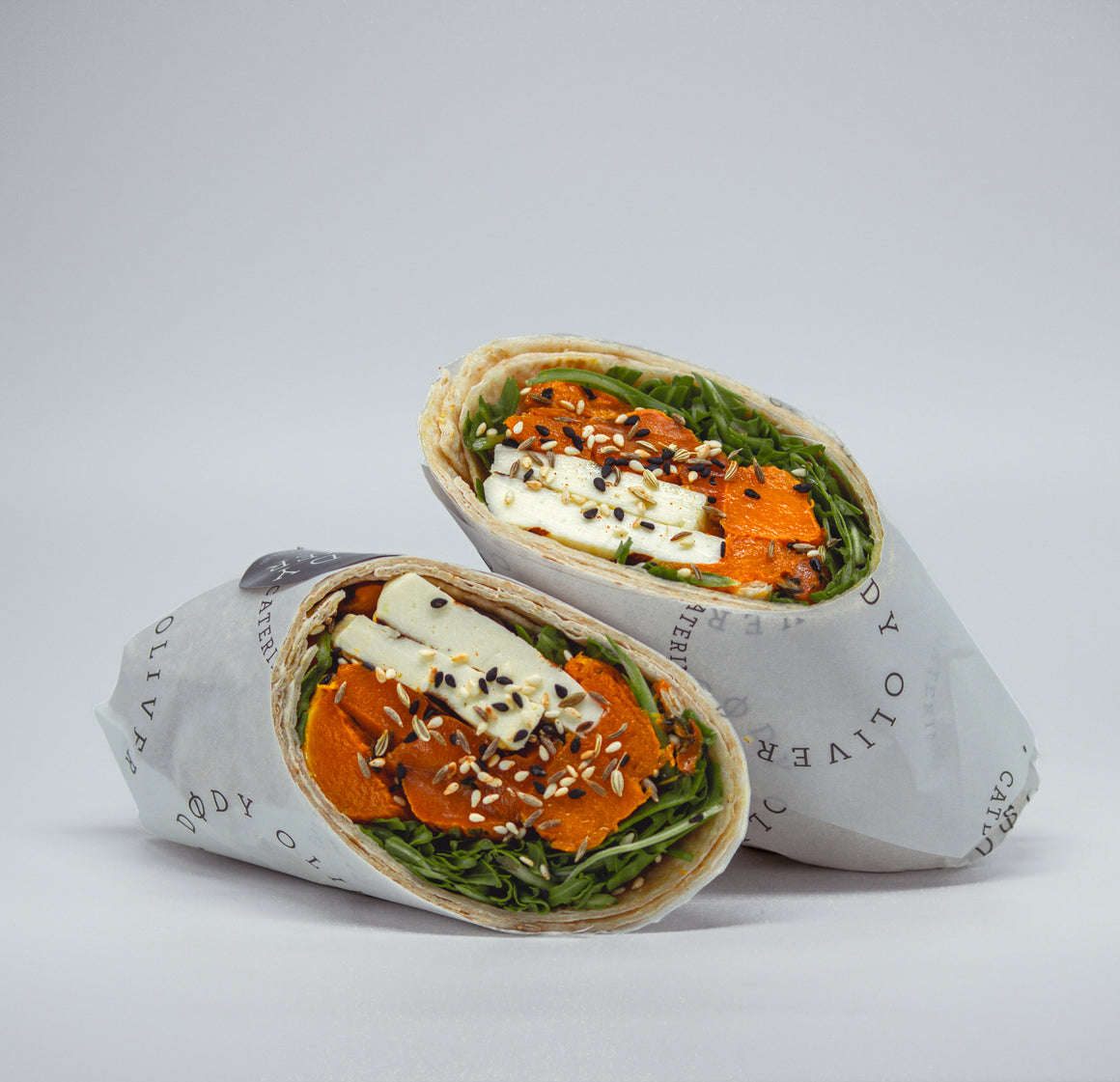 Dukkah Vegetable Wrap