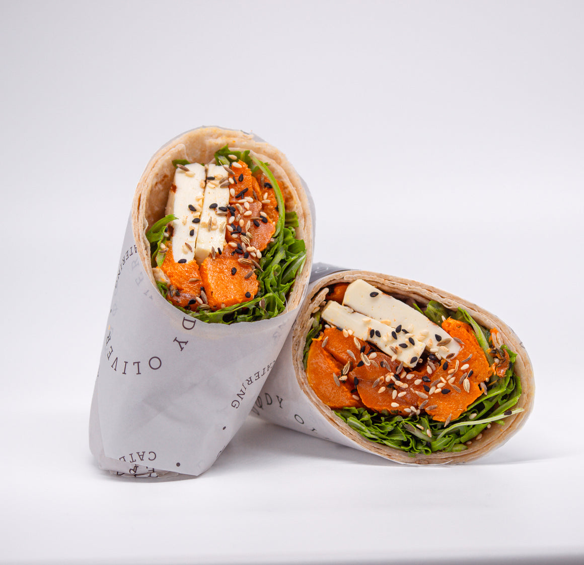 Dukkah Vegetable Wrap