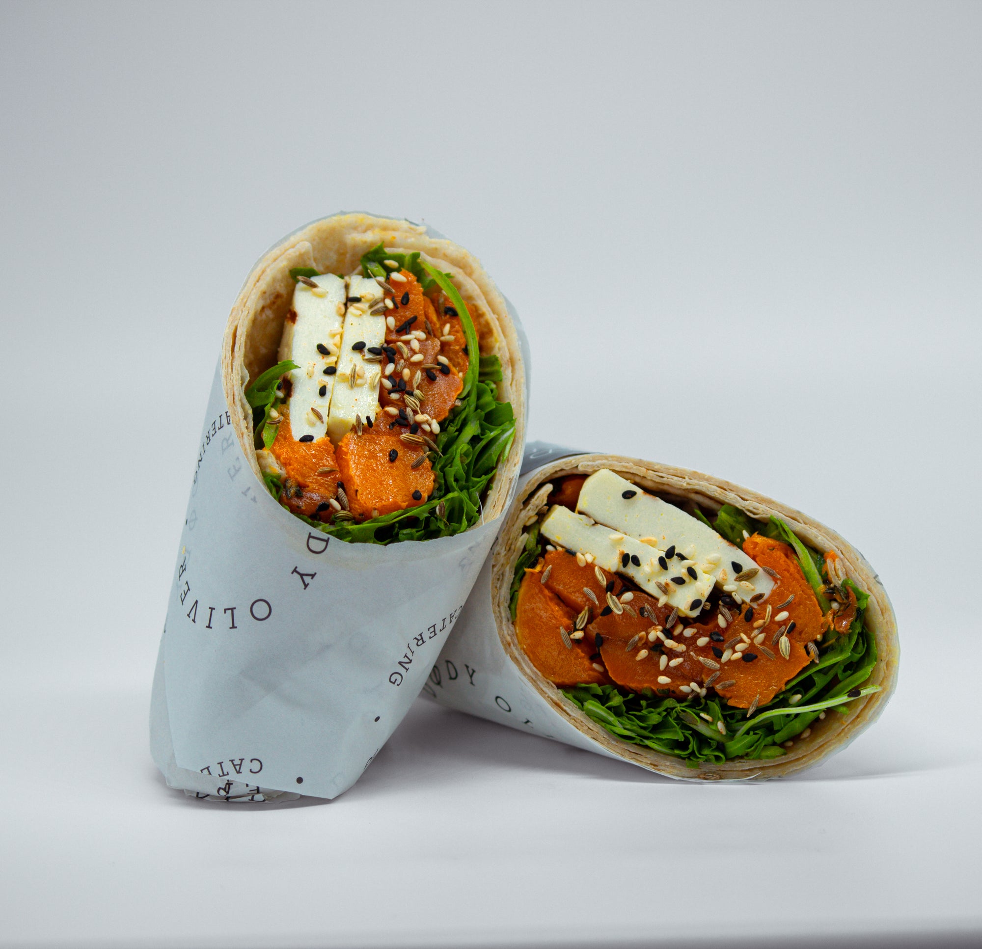 Dukkah Vegetable Wrap