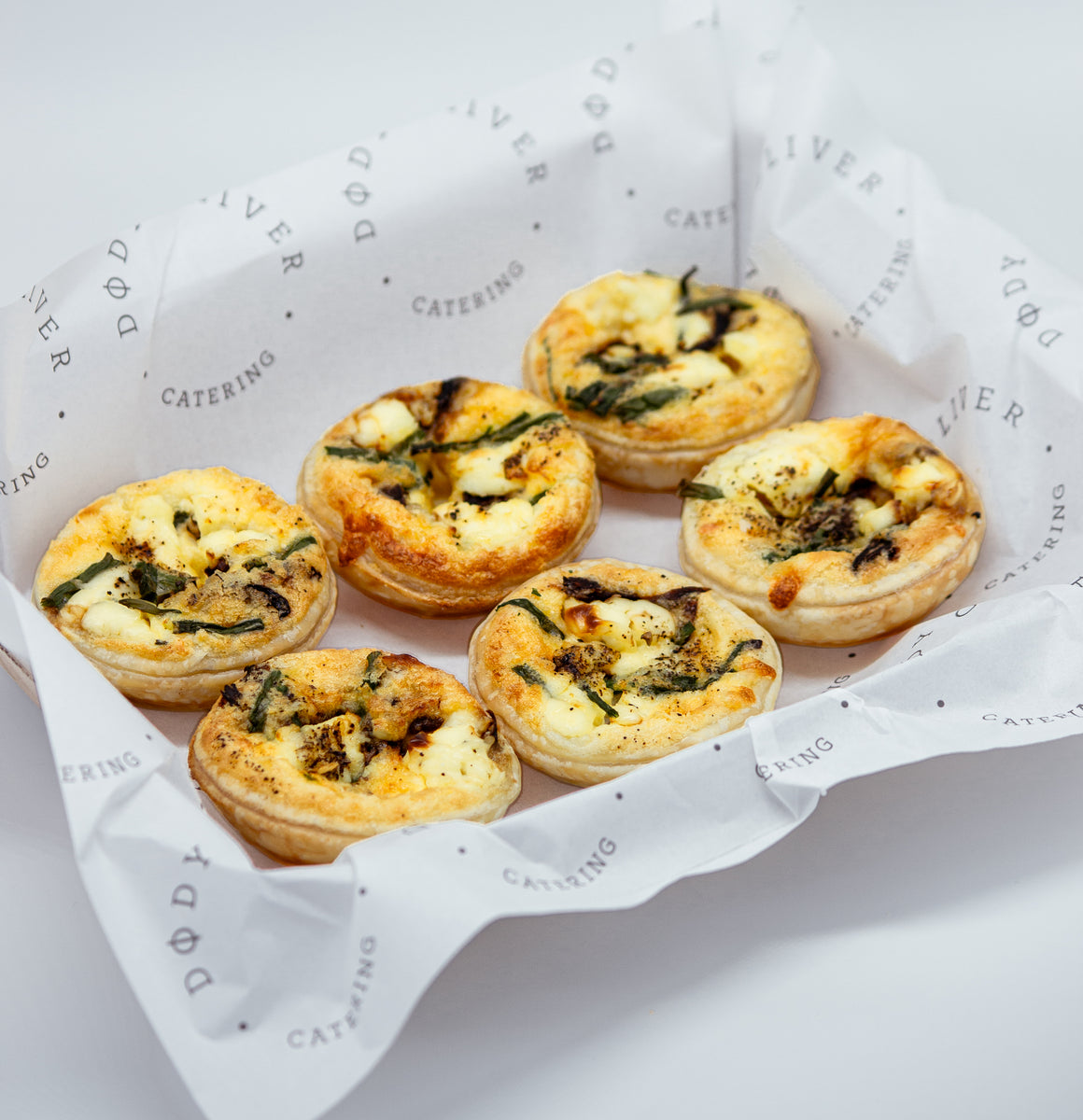 Wild Mushroom, Tarragon & Ricotta Tart