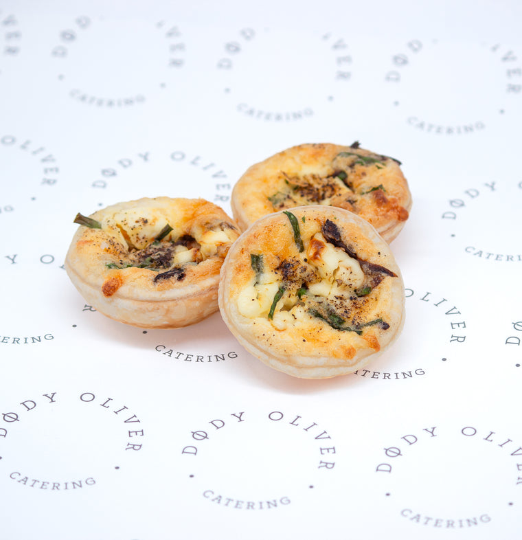 Wild Mushroom, Tarragon & Ricotta Tart